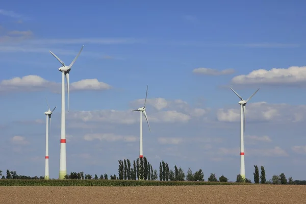 Wind-power plants — Stock Photo, Image