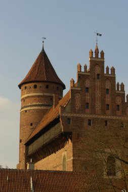 Olsztyn castle clipart