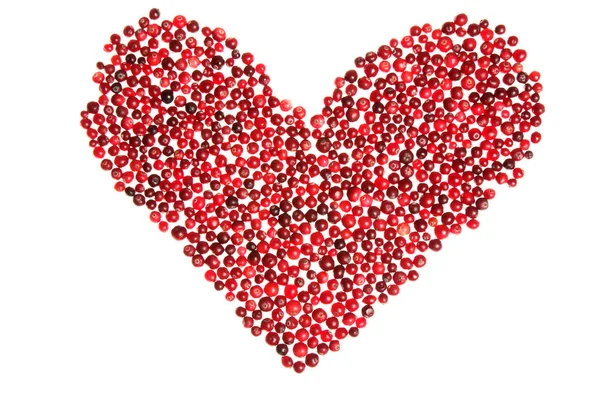 stock image Heart of cranberry