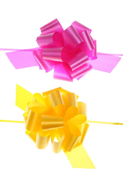 Arcos amarelos e rosa — Fotografia de Stock