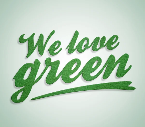 Nous aimons le vert — Photo