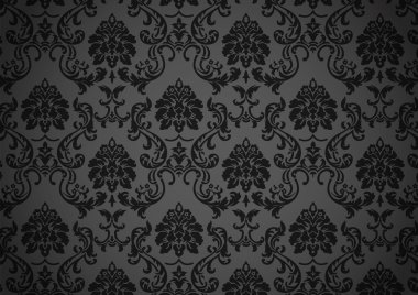 Dark baroque wallpaper clipart