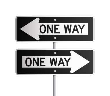 One way board 2 clipart