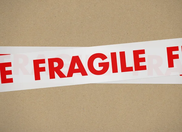 Cartone - Fragile — Foto Stock