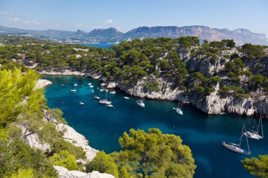 cassis port iğnesi Calanques