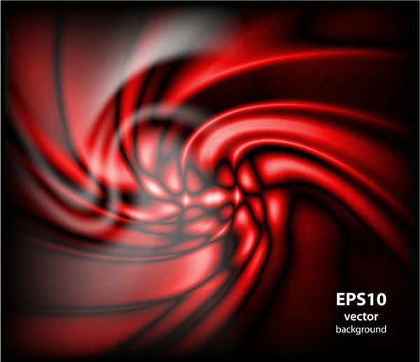 Formación de energía abstracta - tema rojo — Vector de stock