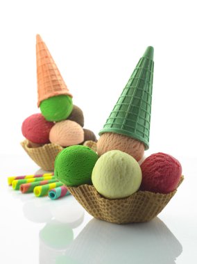 Ice cream cones clipart