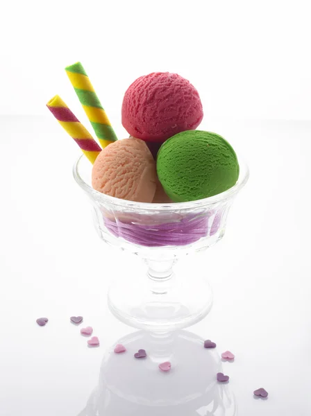 冰淇淋球 — 图库照片