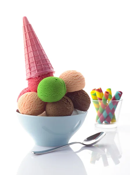 Zmrzlinové koule — Stock fotografie