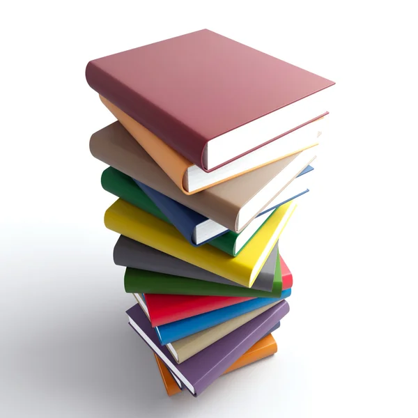 Coloured books — Stock Photo, Image