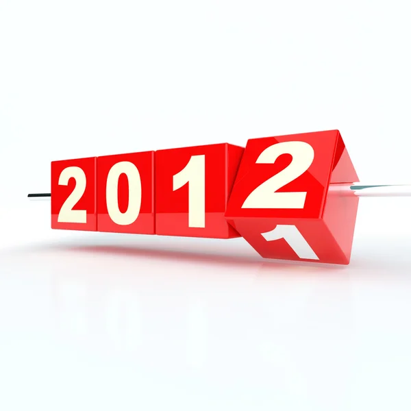 新しい 2012 年 — ストック写真