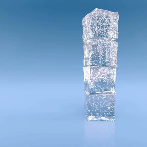 Blokken van ijs — Stockfoto