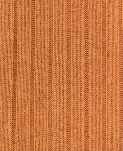 Gestrickte Textur orange — Stockfoto