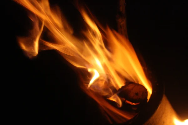 Strong Flame — Stock Photo, Image
