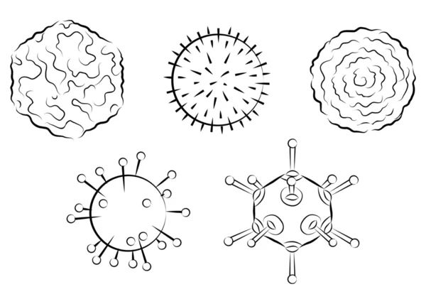 Вірусів грипу — стоковий вектор