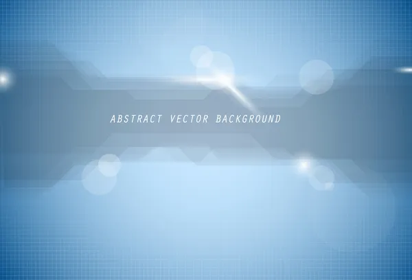 Abstrakter Vektor blauer Hintergrund — Stockvektor