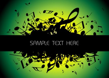 musical background clipart