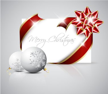 Vector Christmas card clipart