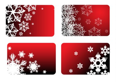 Red christmas cards