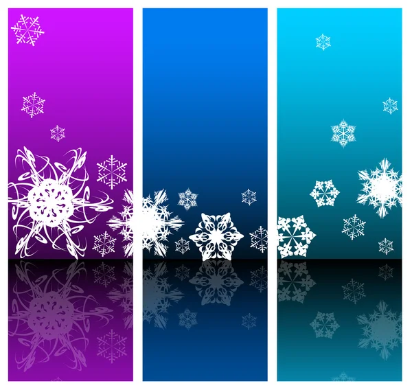 Winter Abstract background — Stock Vector