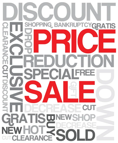 Sale discount poster — Stock Vector