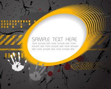 Abstract grunge background clipart