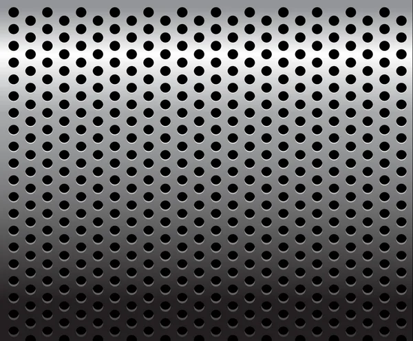 Μέταλλο υφή (μοτίβο με τρύπες) — Διανυσματικό Αρχείο