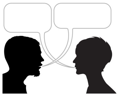 dialogue comic strip clipart