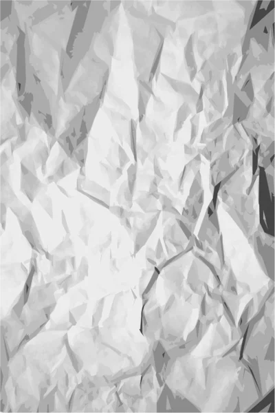 Buruşmuş kağıt dokusu — Stok Vektör
