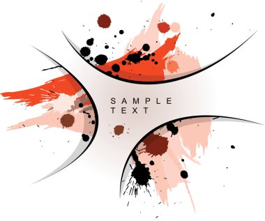 Abstract grunge background clipart