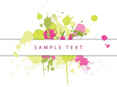 Abstract spots background clipart