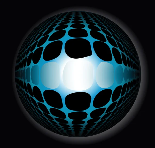 3d абстрактная сфера — стоковый вектор