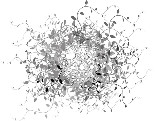 Весенний цветочный шар — стоковый вектор