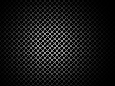 Vector metal texture or pattern with holes clipart