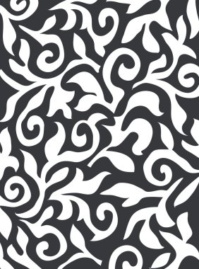 Black and white vector texture clipart