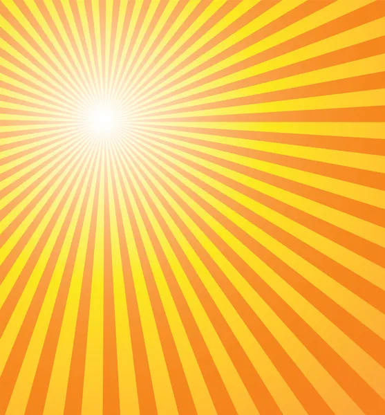 Спекотне літнє сонце — стоковий вектор