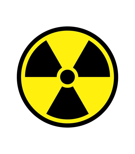 Panneau radioactif — Photo