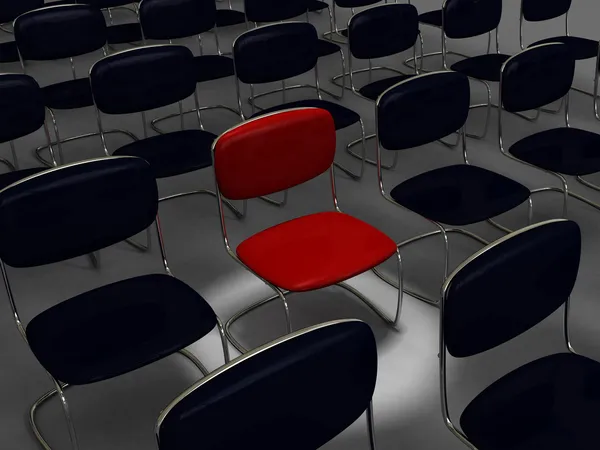 Sala de conferências vazia ou espaço de espera — Fotografia de Stock