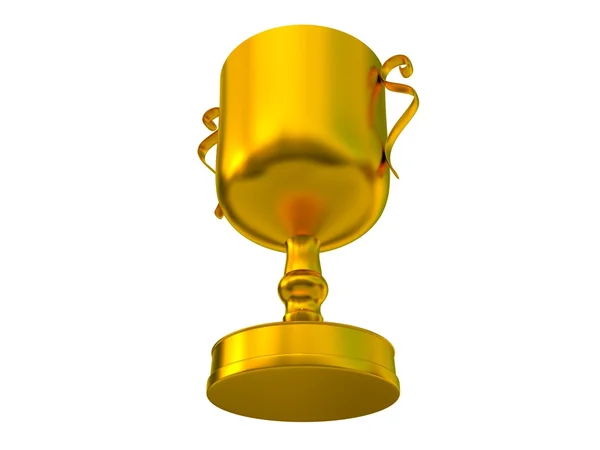 Gold winner cup — Stock Photo, Image