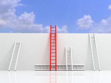 Success ladder clipart