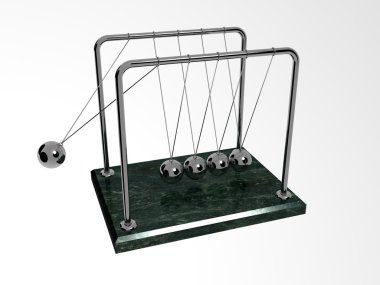 Newton's ball pendulum clipart