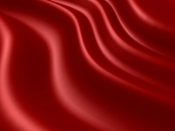 Smooth elegant red silk background — Stock Photo, Image