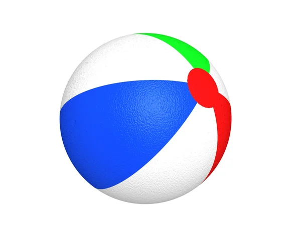 Пластиковый красочный шар — стоковое фото