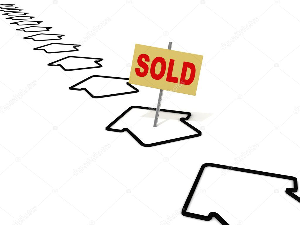 Sold house choice icon