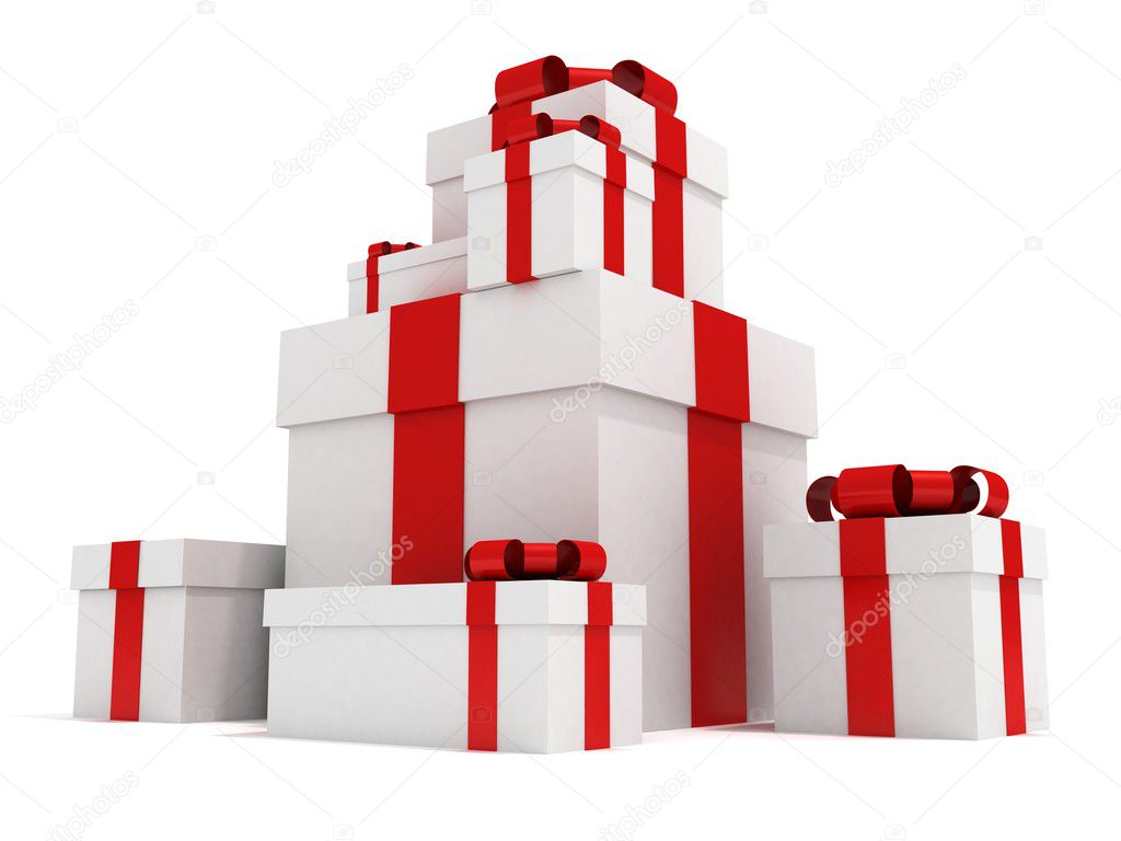 Gift boxes holidays tower