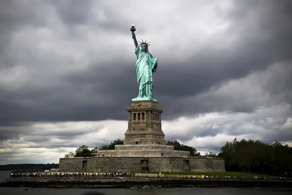 Статуя свободи в Нью-Йорку — стокове фото