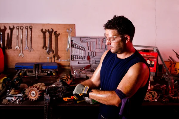 Mechanic mannelijke — Stockfoto