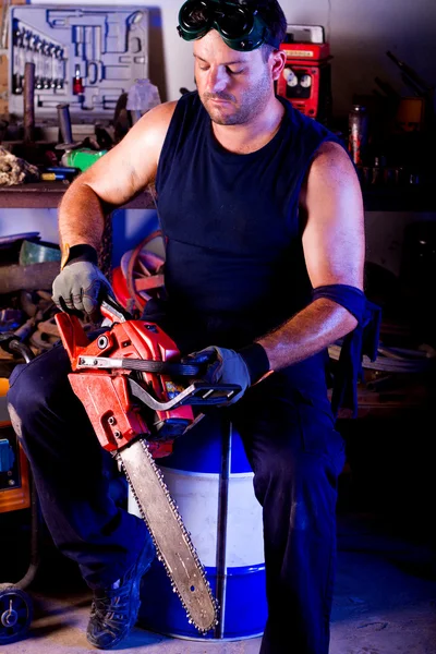 Mechanic male — Stock Photo, Image