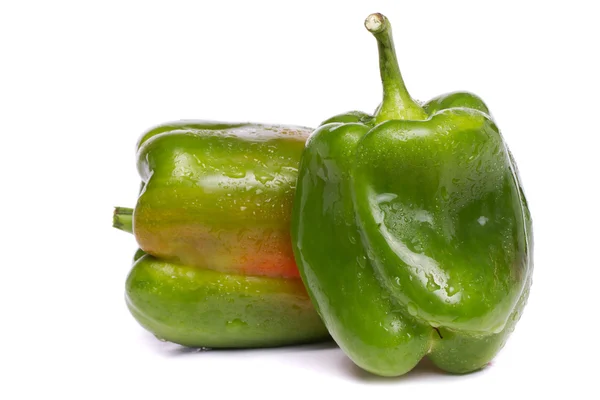 Φρέσκο πράσινο πιπέρι κουδουνιών — Φωτογραφία Αρχείου