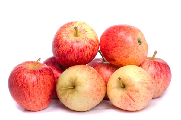 Свіжі королівські гала яблука — стокове фото